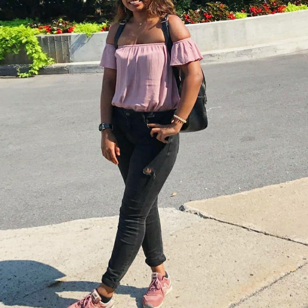 Pink top
